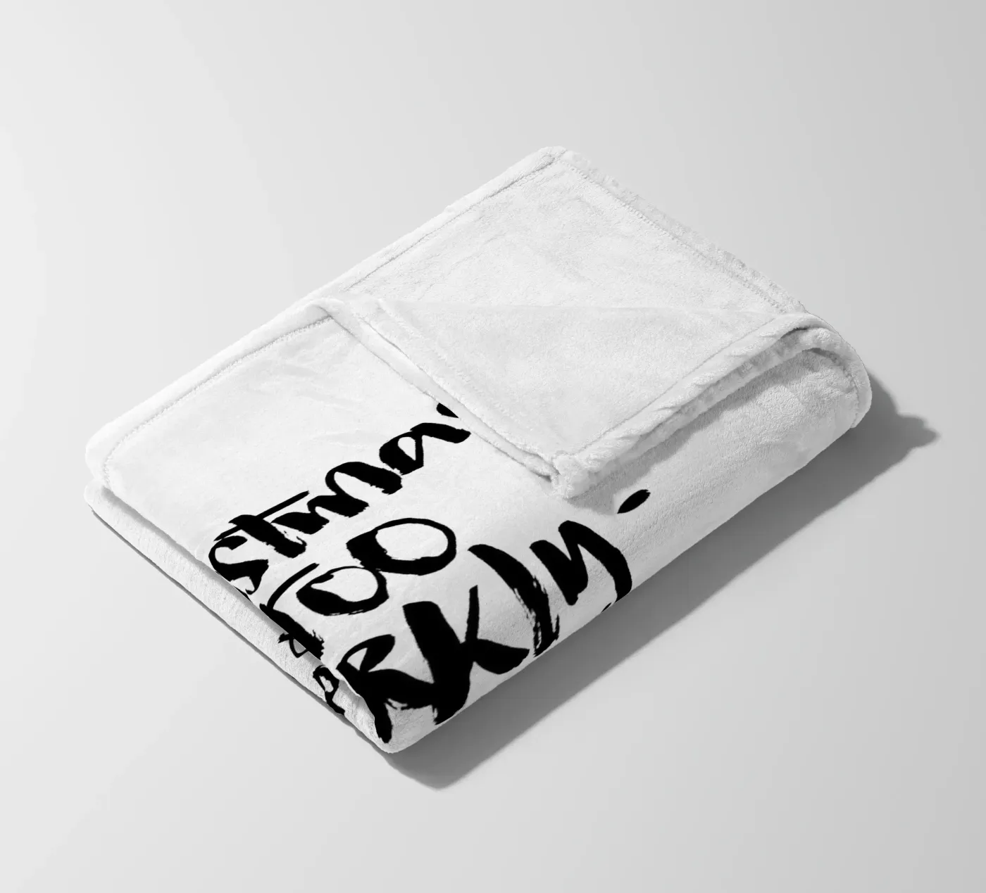 Too Sparkly fleecedeken van Brushmeetspaper