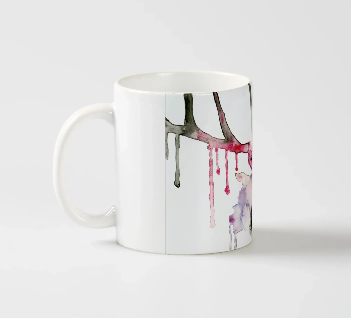 Hirsch ceramic mug by Larissa van der Laan