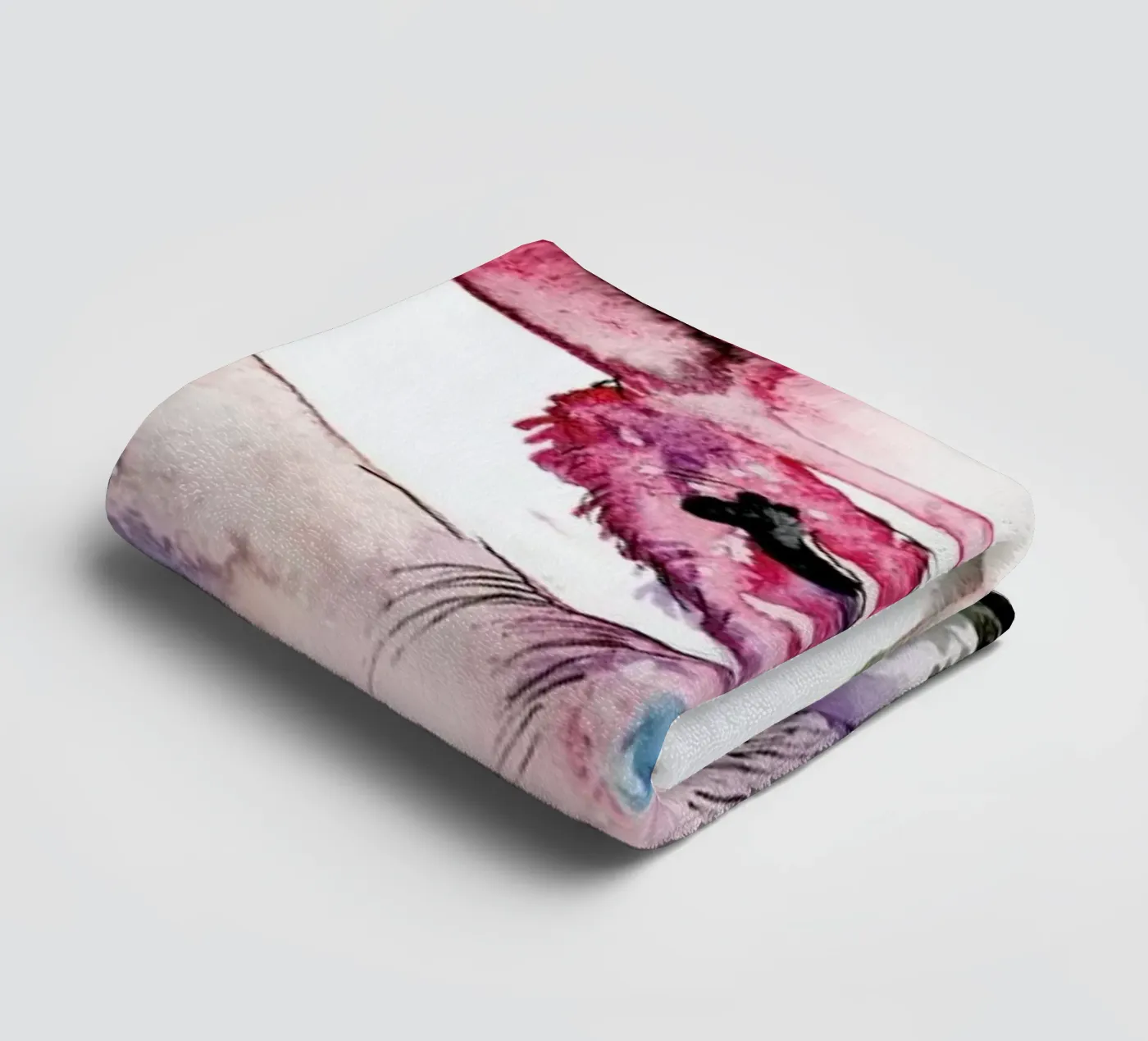 Hirsch badhanddoek van Larissa van der Laan