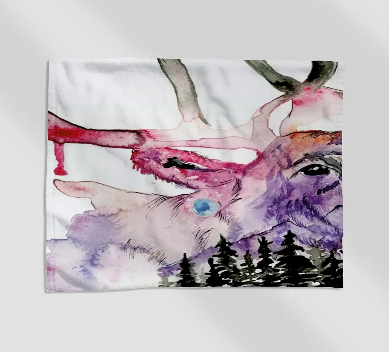 Hirsch telo mare da Larissa van der Laan