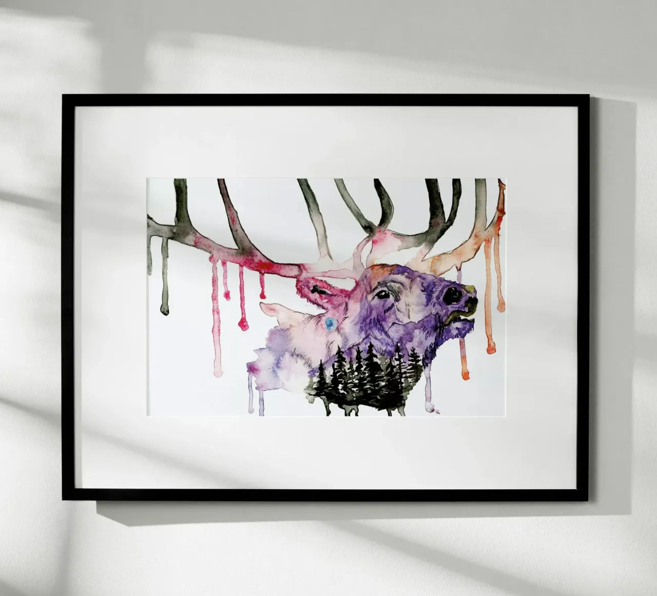 Hirsch poster da Larissa van der Laan