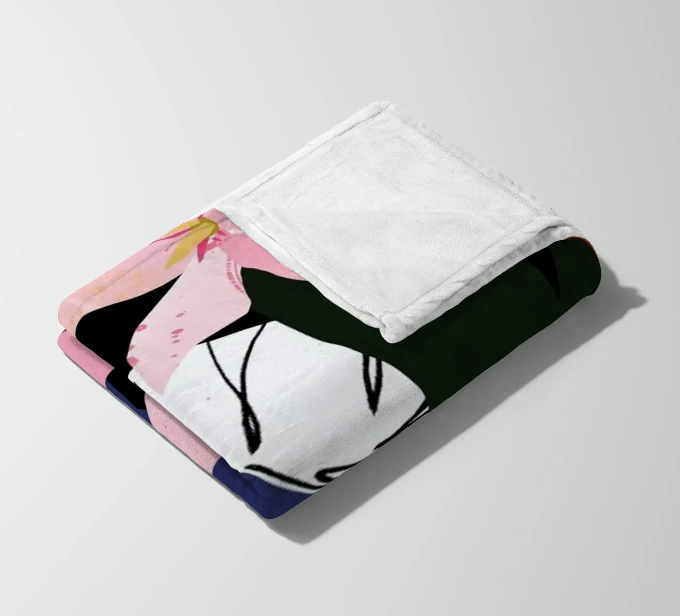 Oleander fleece blanket by Tom Abbiss Smith