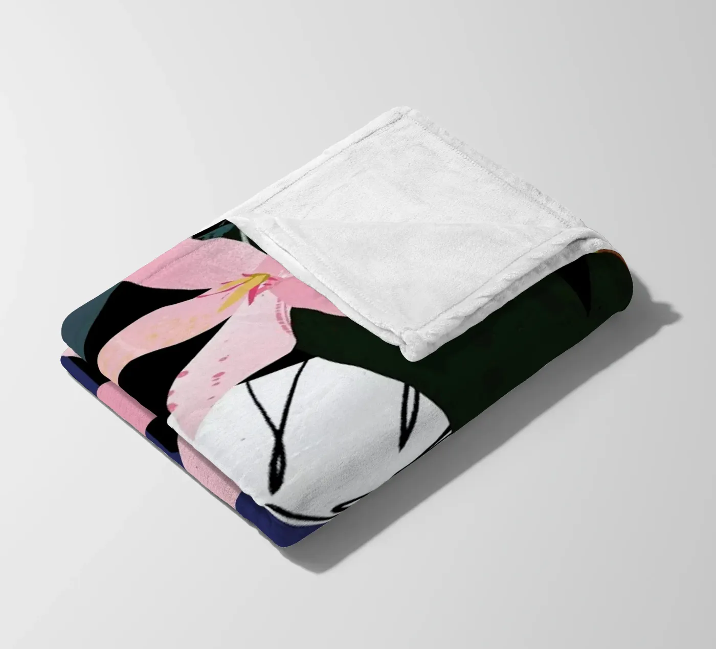 Oleander fleece blanket by Tom Abbiss Smith