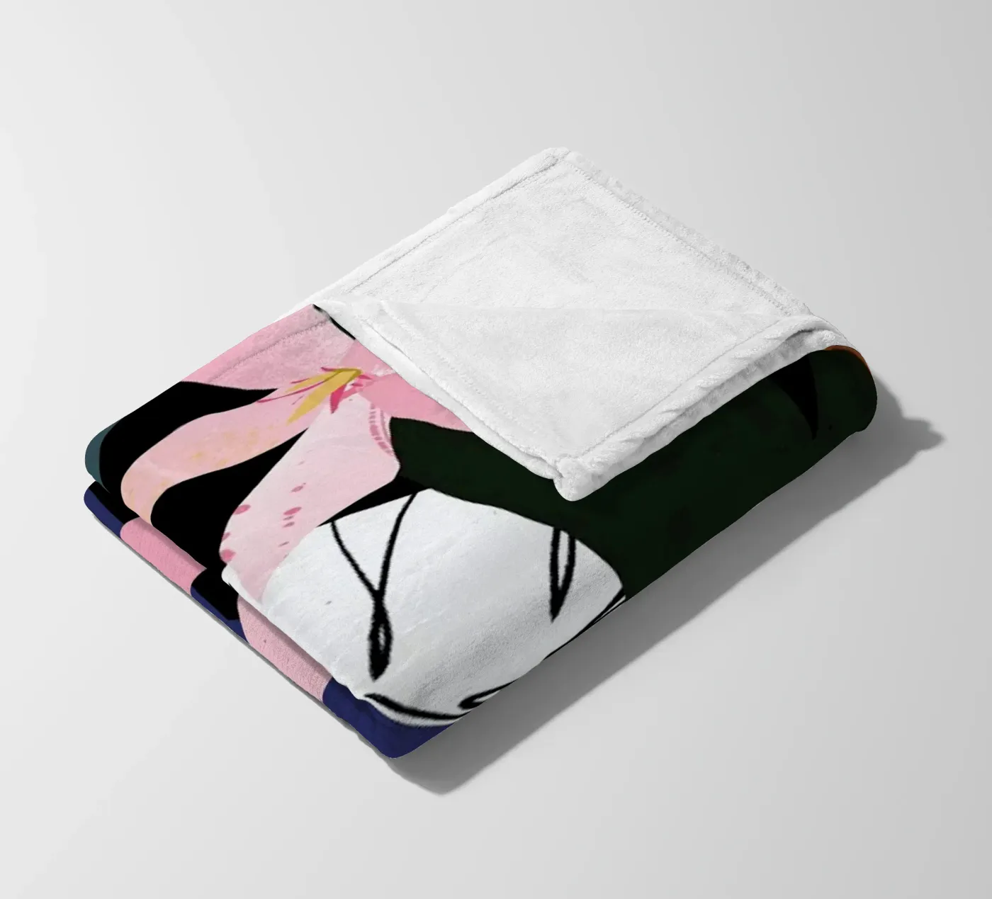Oleander fleece blanket by Tom Abbiss Smith