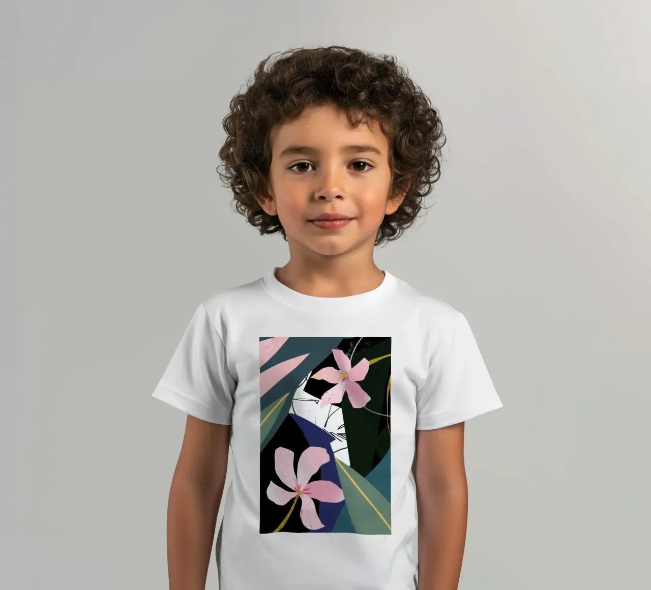 Oleander t-shirt bambini da Tom Abbiss Smith