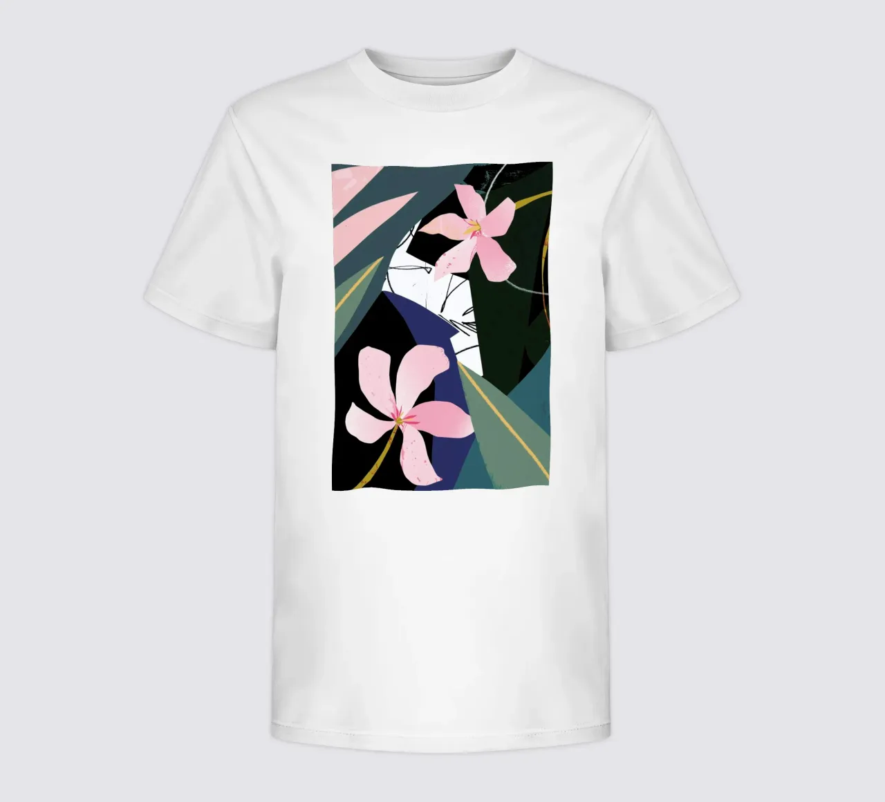Oleander t-shirt bambini da Tom Abbiss Smith