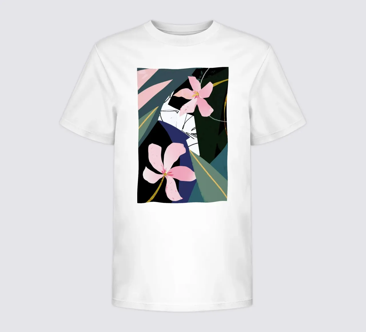 Oleander t-shirt bambini da Tom Abbiss Smith