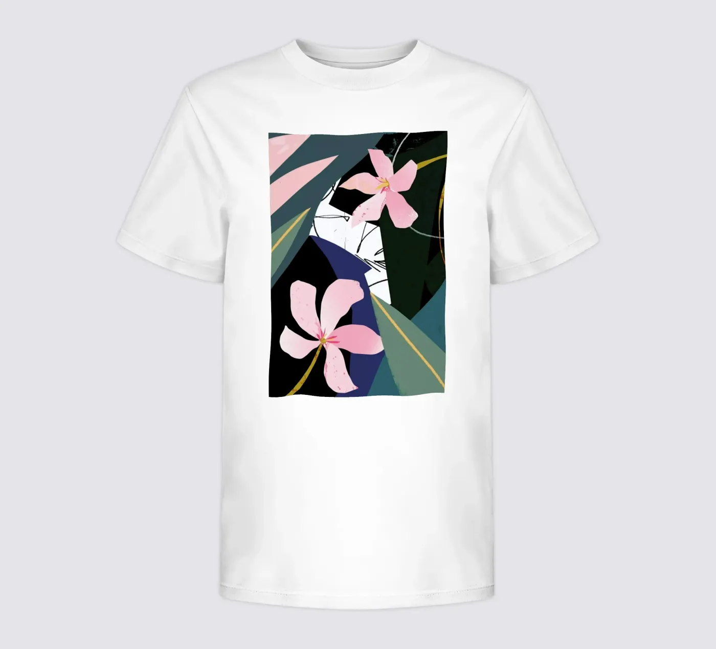 Oleander t-shirt bambini da Tom Abbiss Smith