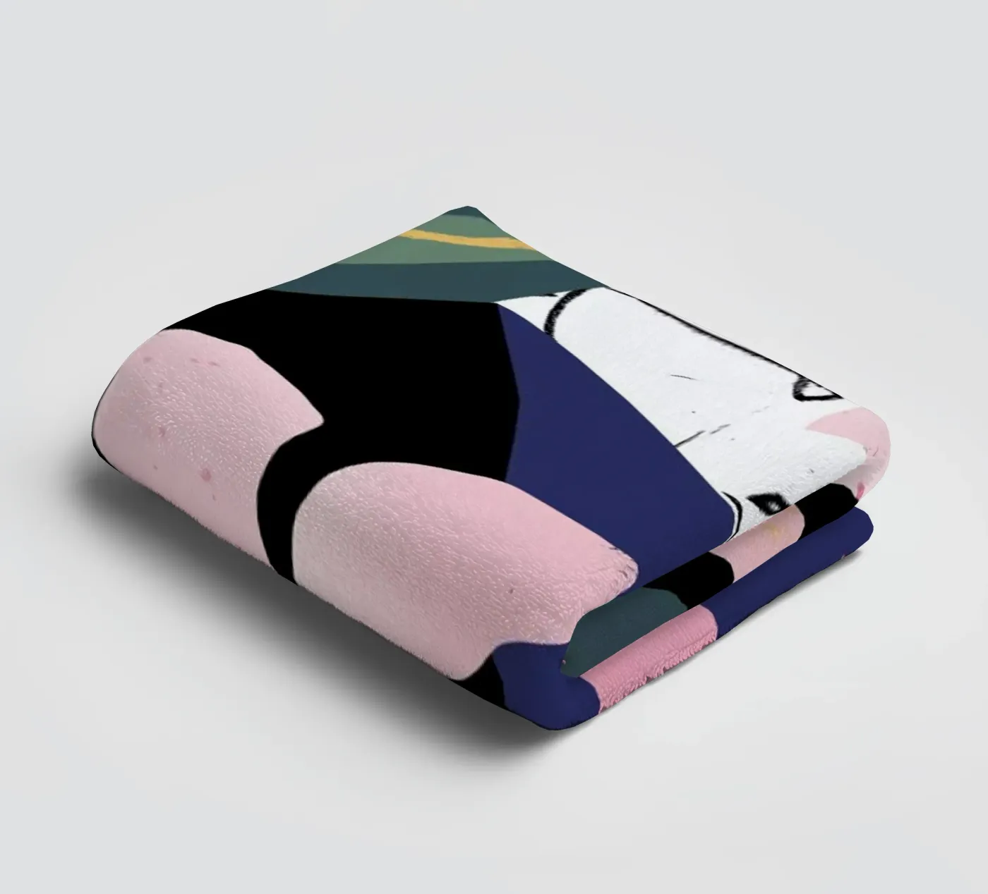 Oleander badhanddoek van Tom Abbiss Smith