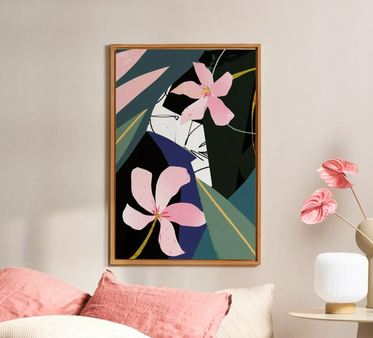 Oleander forex plate by Tom Abbiss Smith