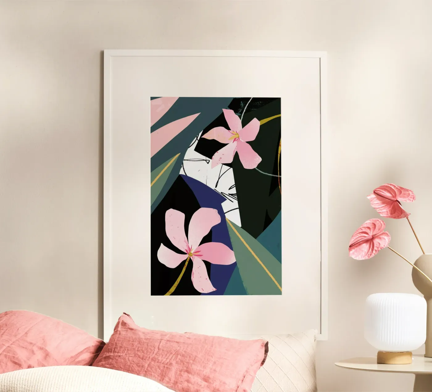 Oleander poster by Tom Abbiss Smith