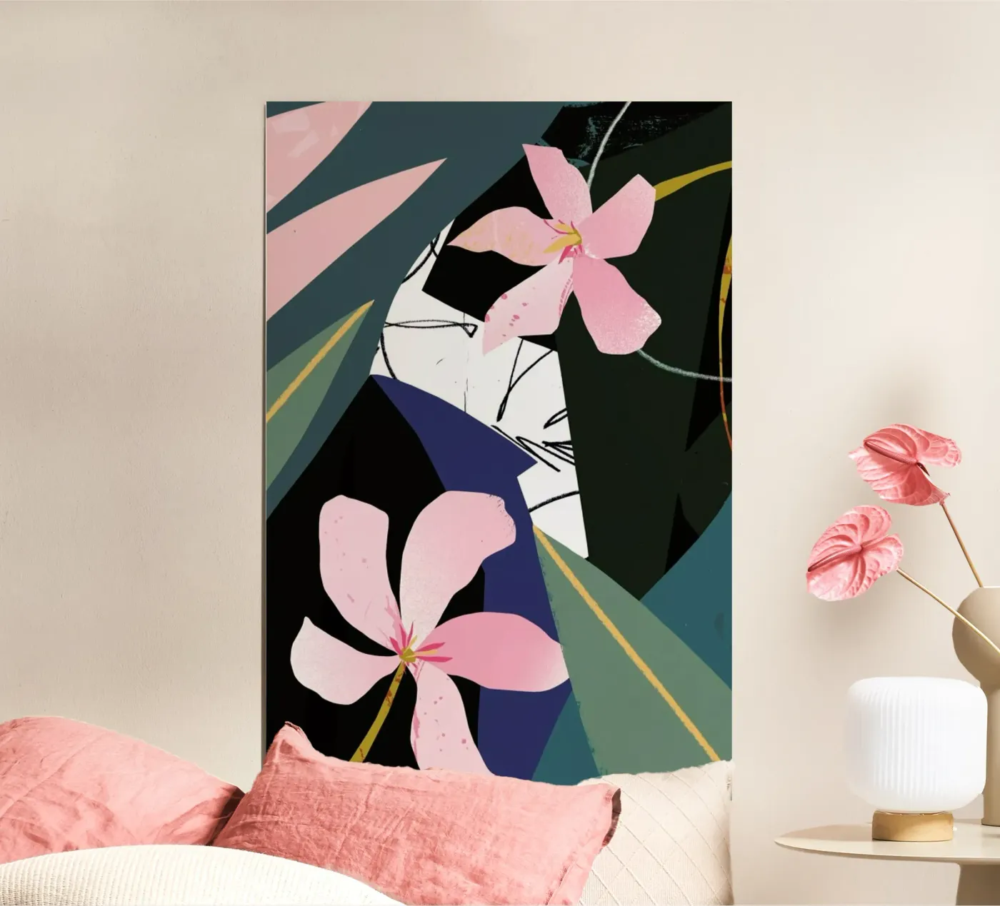 Oleander poster by Tom Abbiss Smith