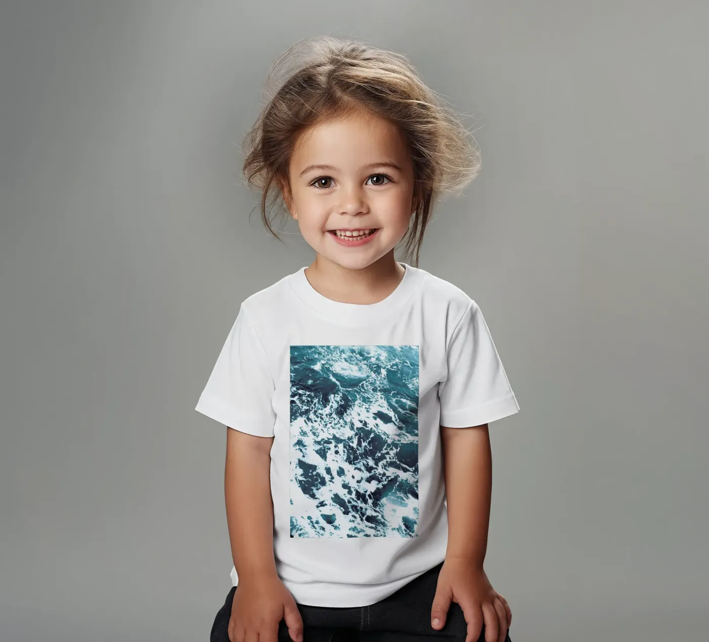 Ocean Blue t-shirt bambini da Victoria Frost