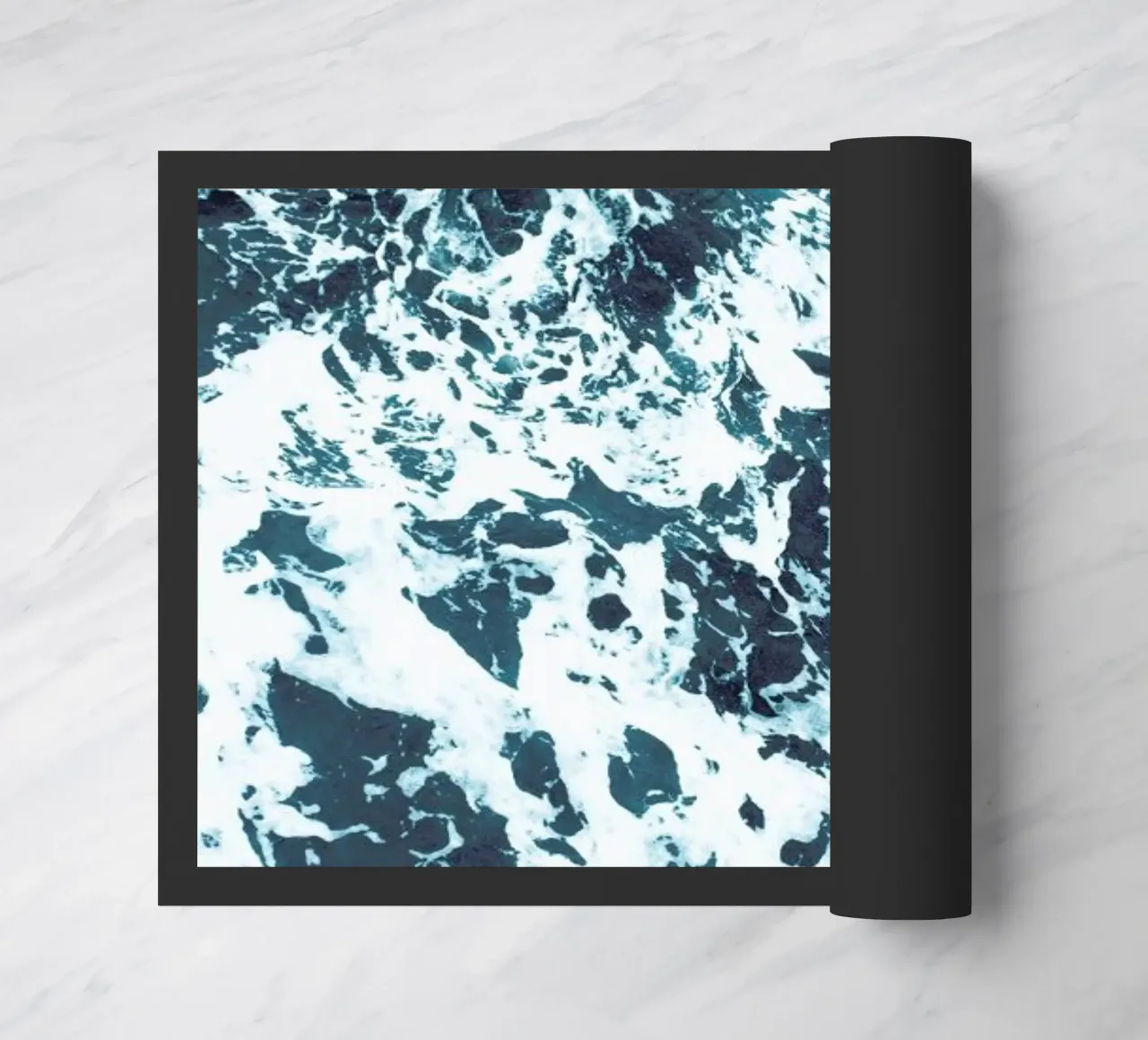 Ocean Blue doormat by Victoria Frost