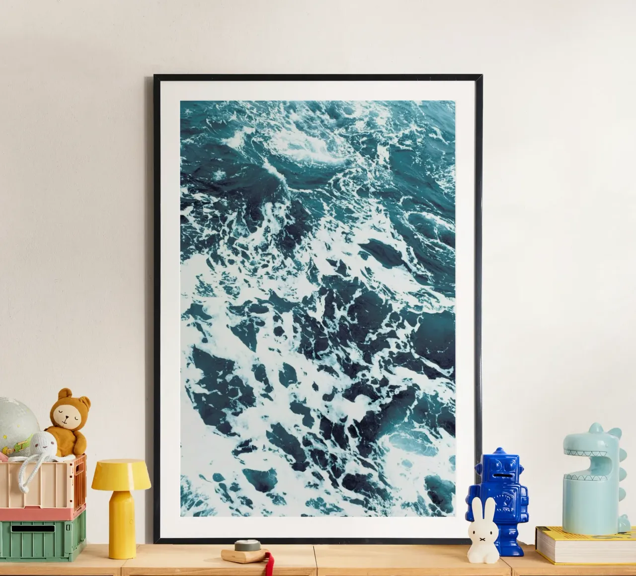 Ocean Blue poster da Victoria Frost