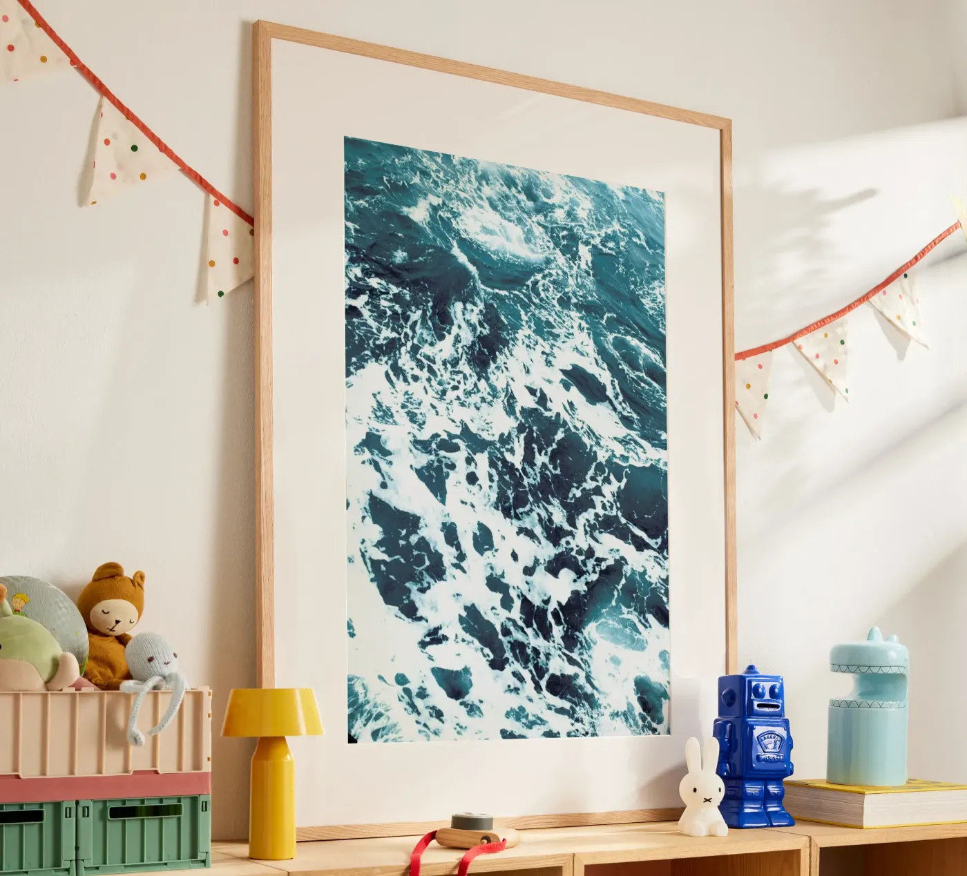 Ocean Blue poster da Victoria Frost