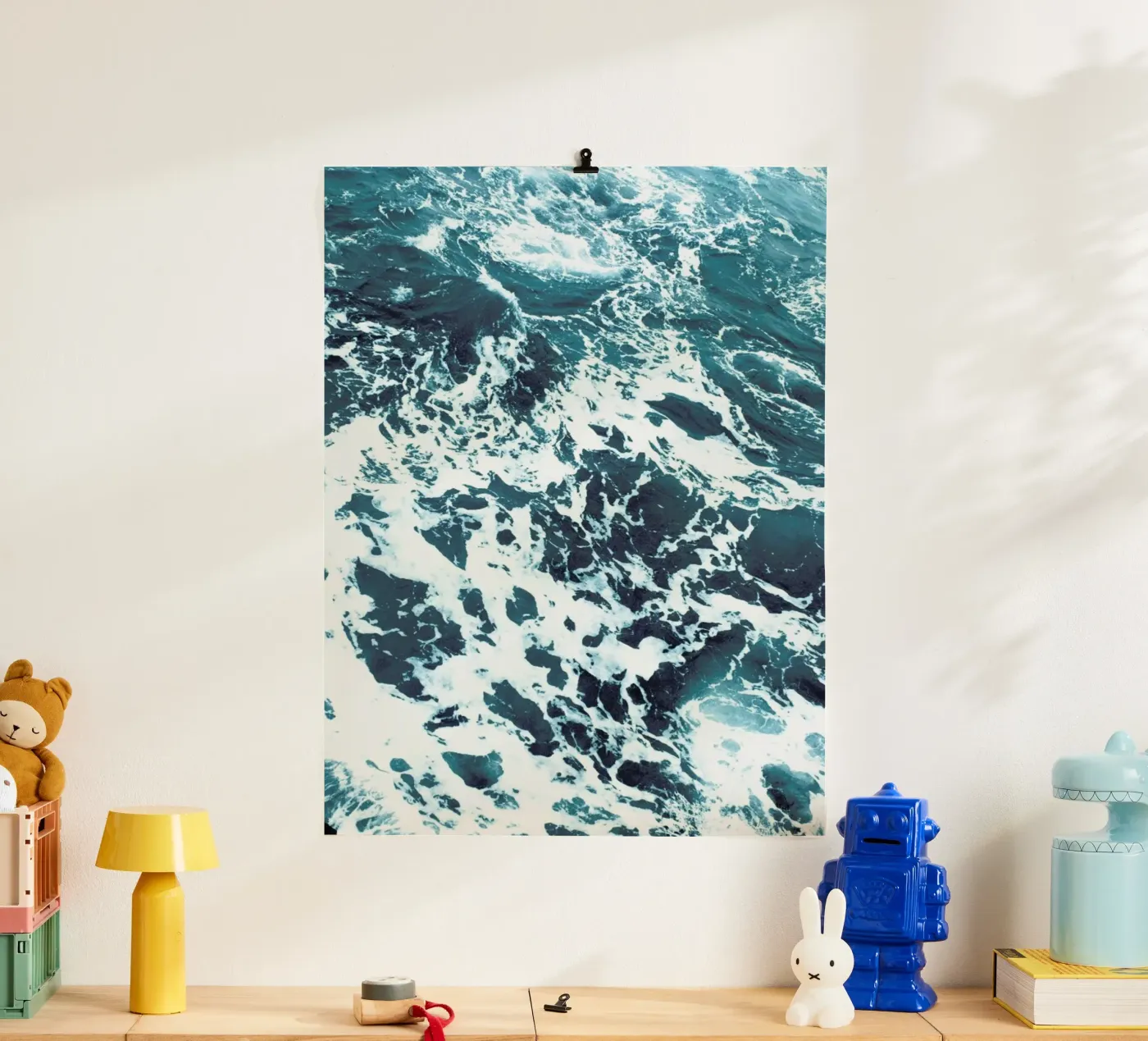 Ocean Blue poster da Victoria Frost