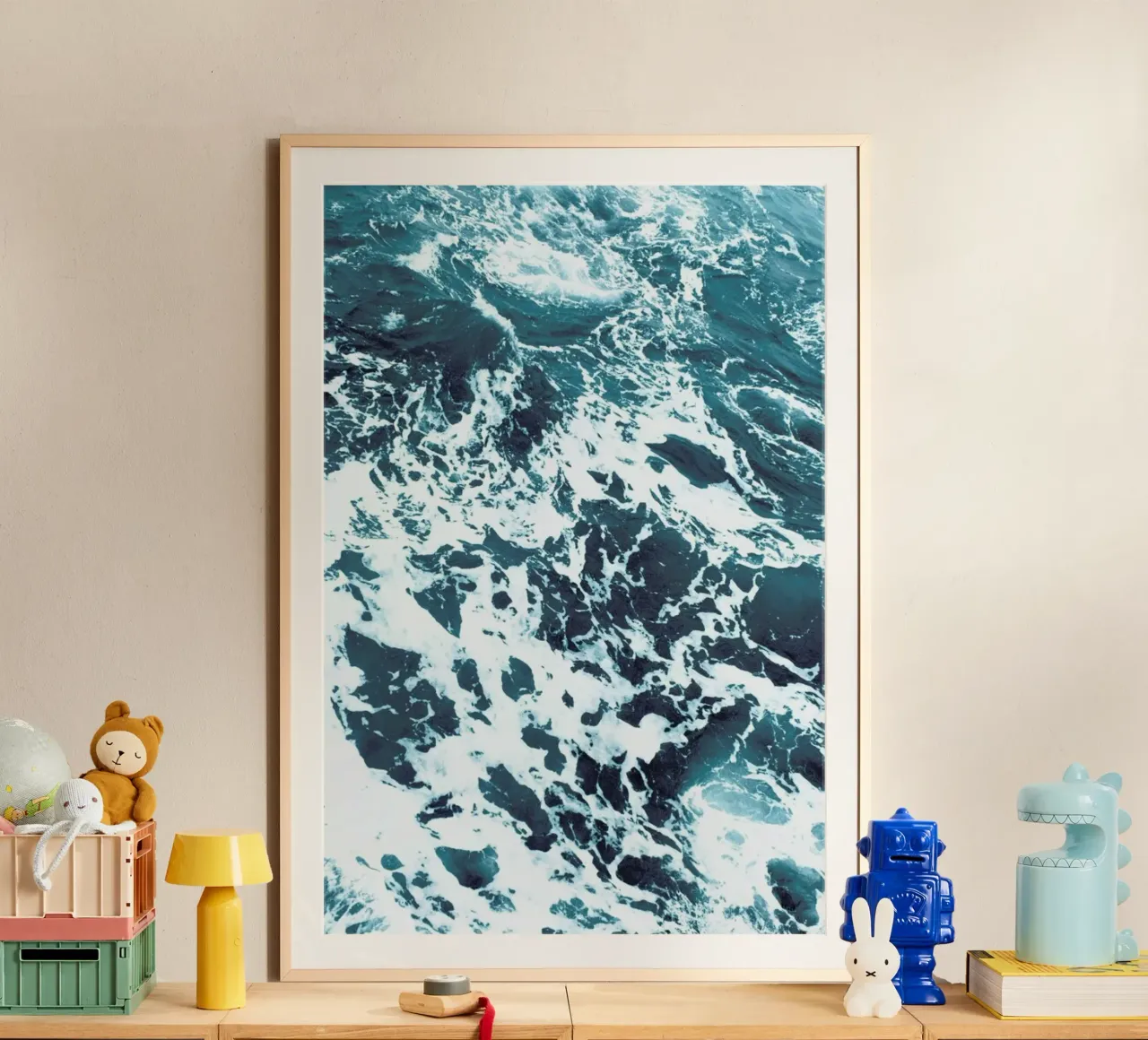 Ocean Blue poster da Victoria Frost