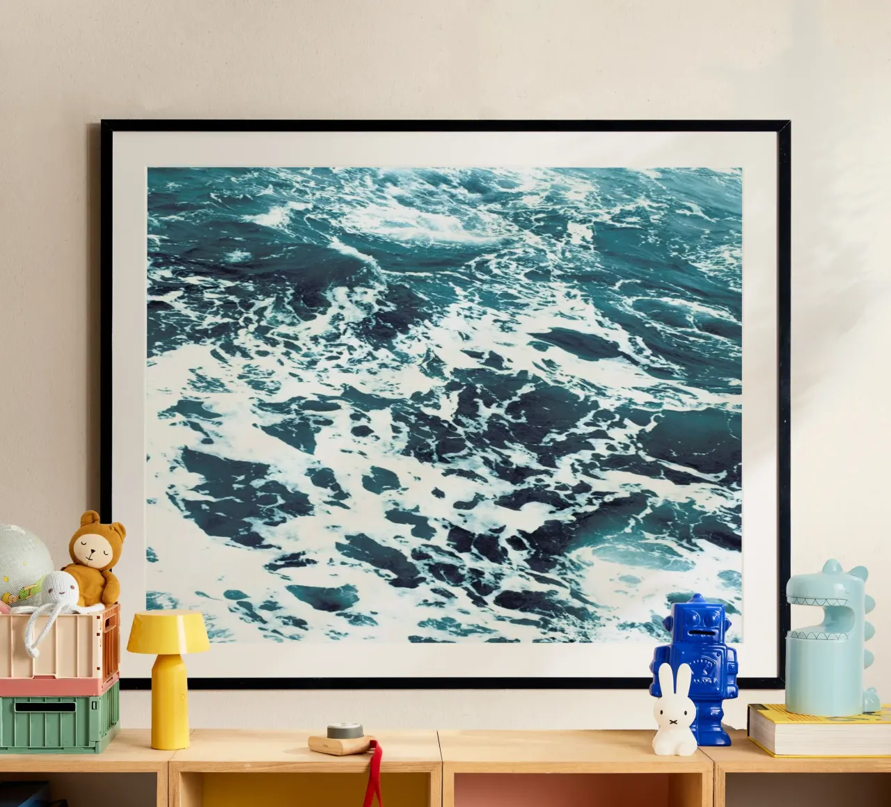 Ocean Blue poster da Victoria Frost