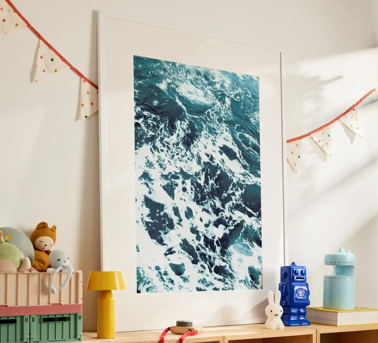 Ocean Blue poster da Victoria Frost