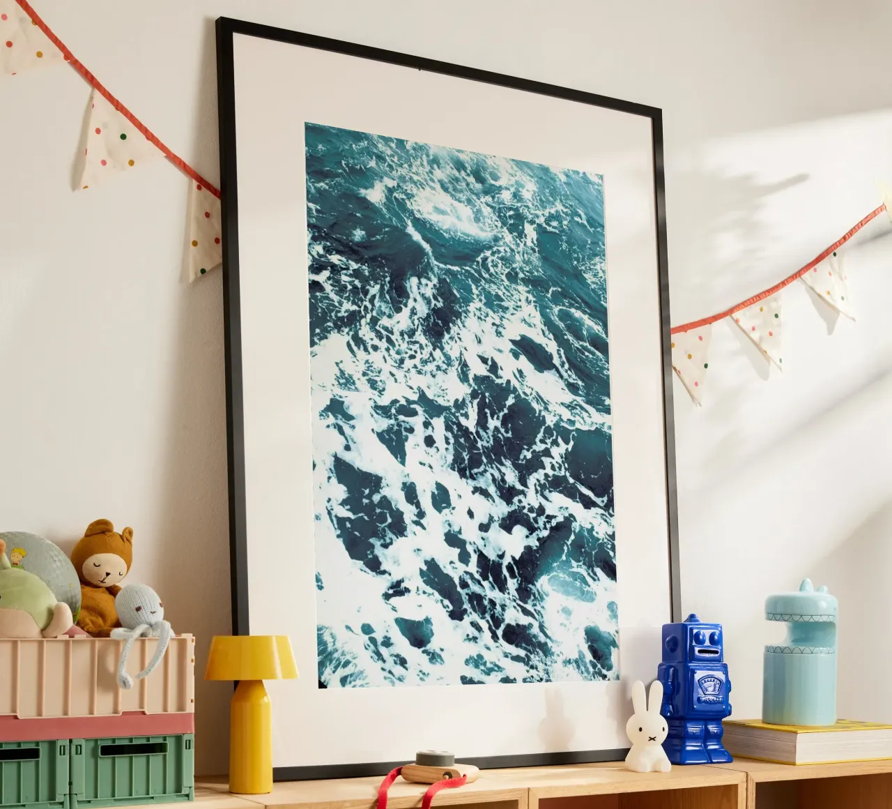 Ocean Blue poster da Victoria Frost