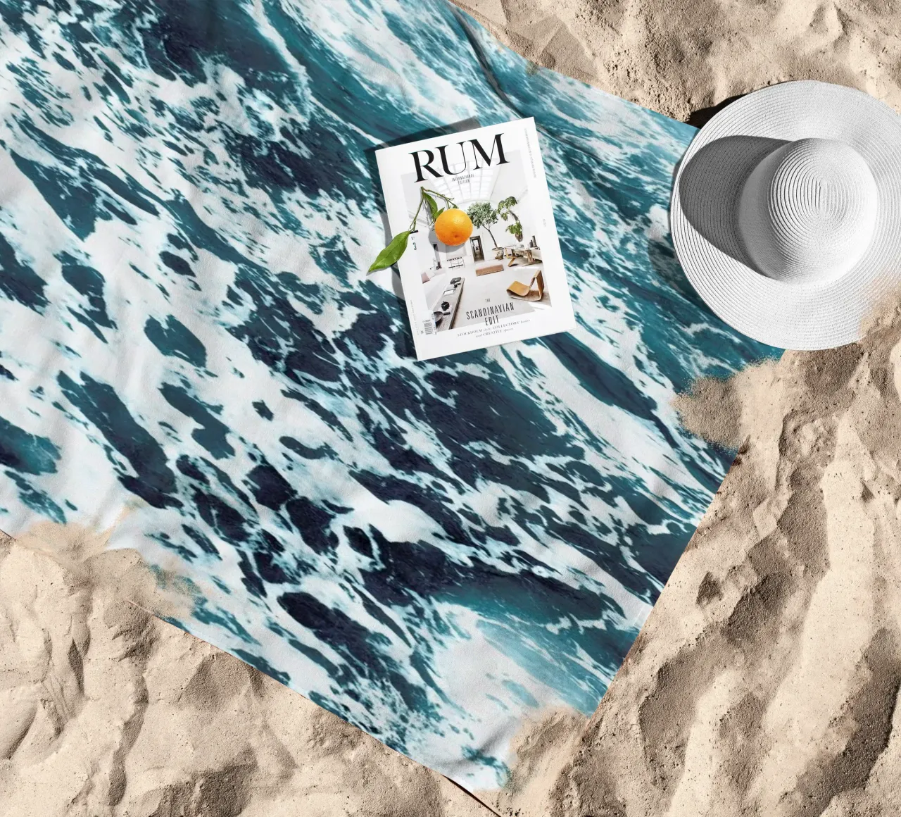 Ocean Blue telo mare da Victoria Frost