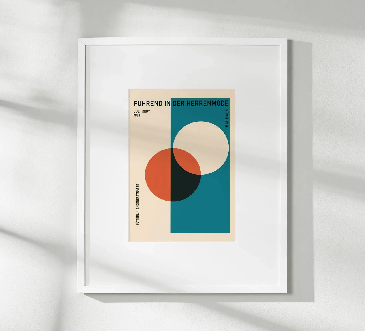 Bauhaus Artr poster de Iracheta