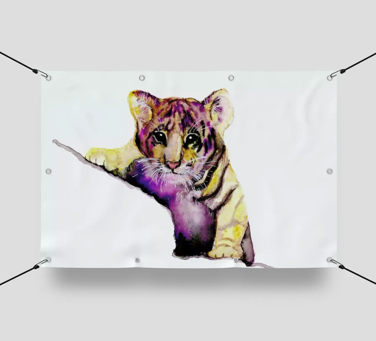 Little Tiger telo in pvc da Larissa van der Laan