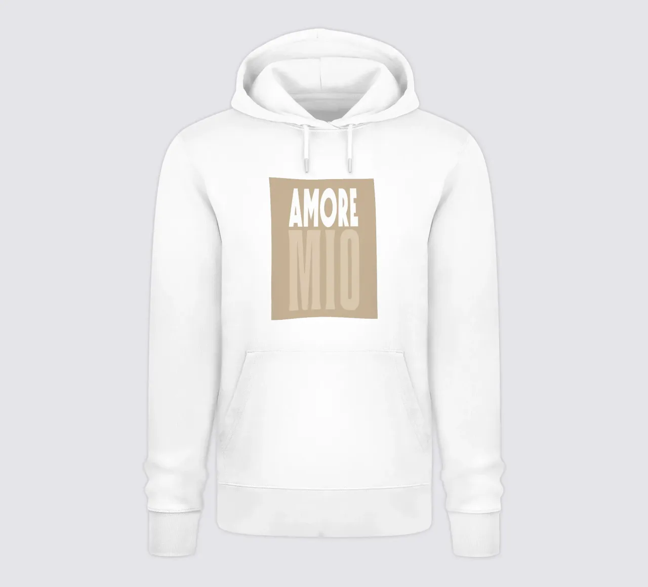 Amore Mio, Boho Sommer-Pop felpa con cappuccio da Carinaprint