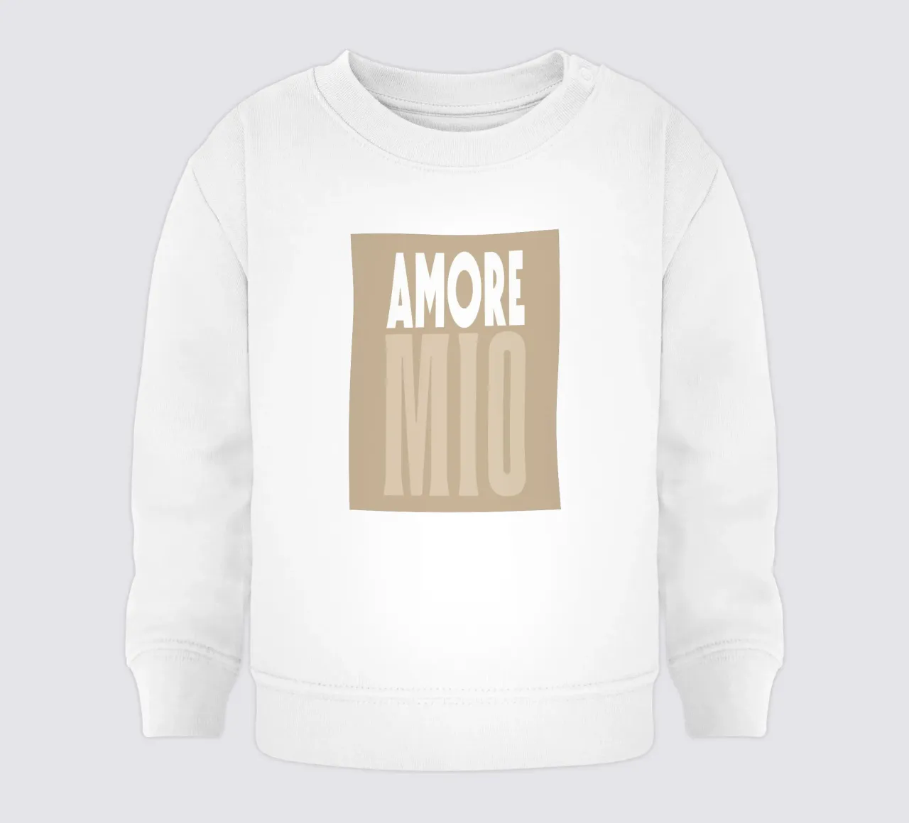 Amore Mio, Boho Sommer-Pop sudadera de bebé de Carinaprint