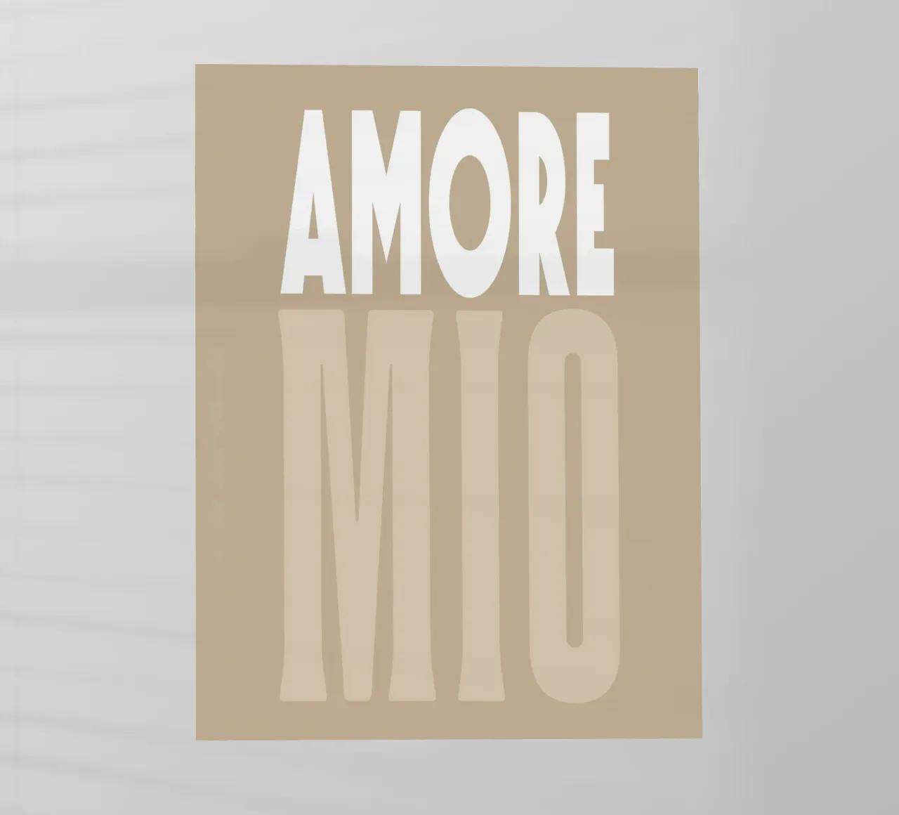 Amore Mio, Boho Sommer-Pop pellicola backlit da Carinaprint