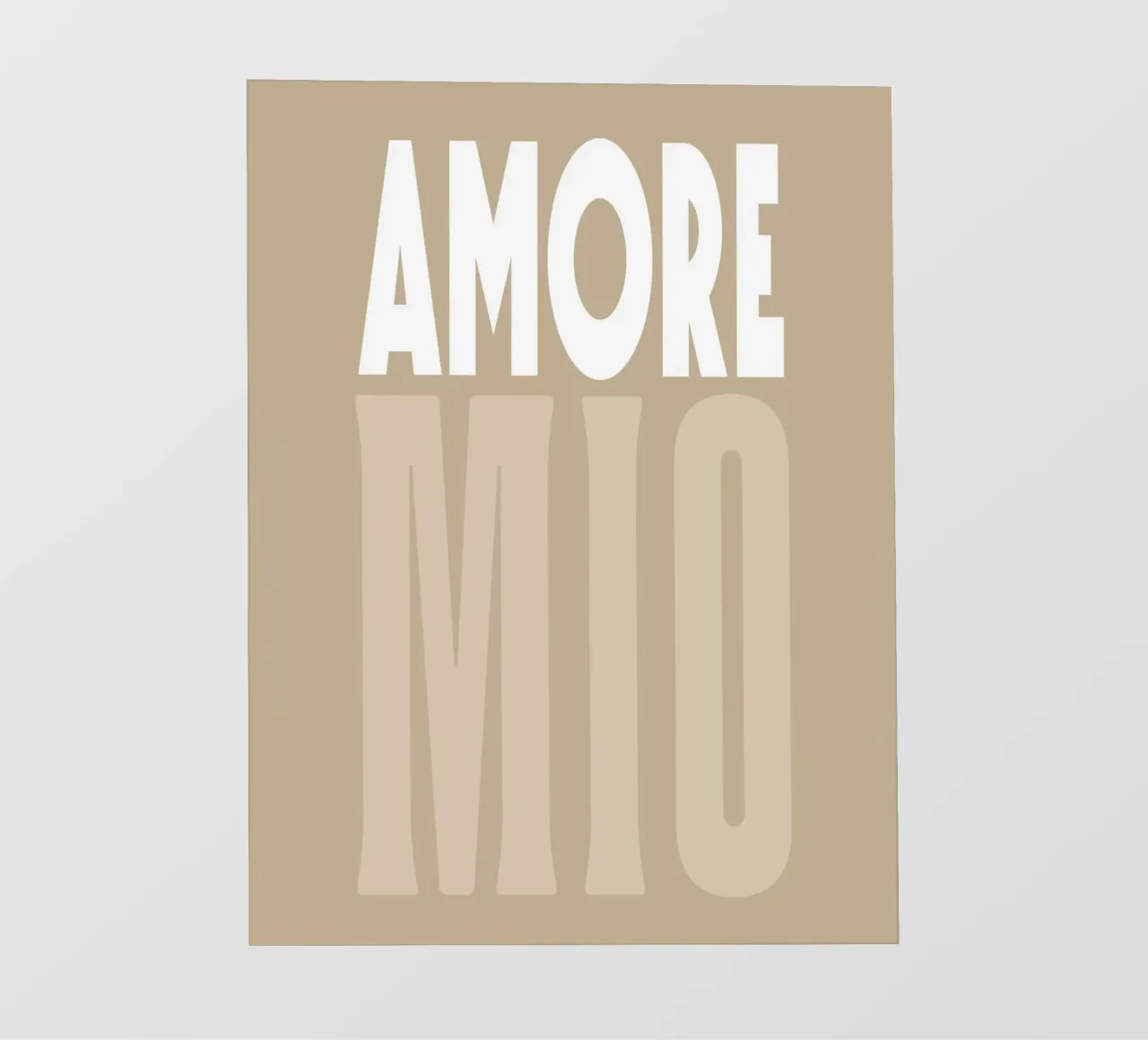 Amore Mio, Boho Sommer-Pop pellicola backlit da Carinaprint