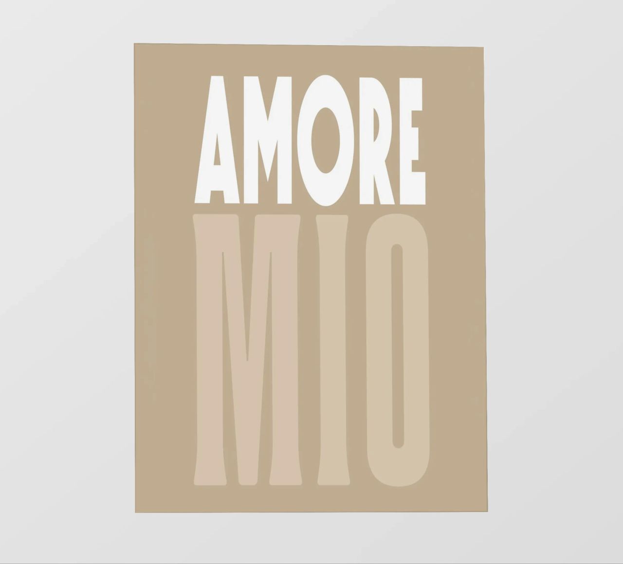 Amore Mio, Boho Sommer-Pop telo in pvc da Carinaprint
