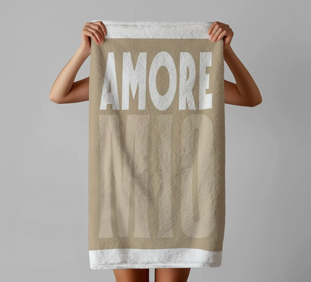 Amore Mio, Boho Sommer-Pop asciugamano da bagno da Carinaprint