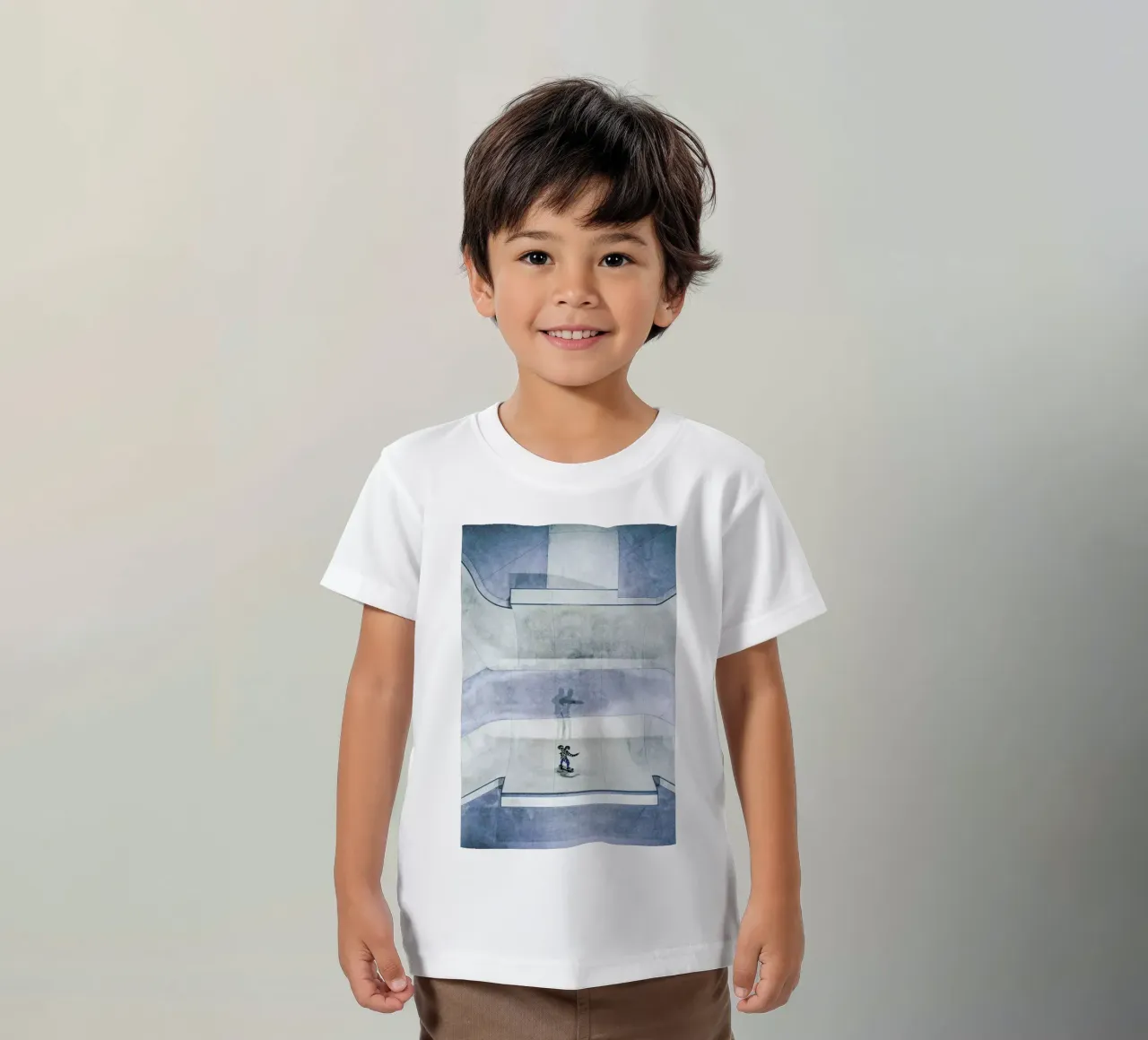 Skate Kinder T-Shirt von ROBERTO H