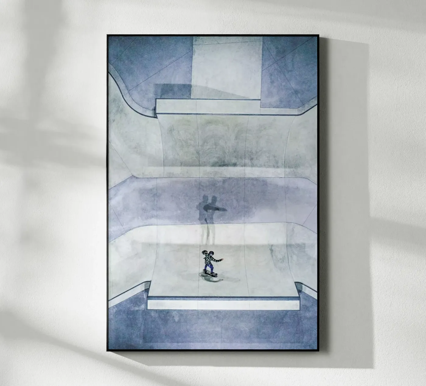 Skate plexiglass da ROBERTO H