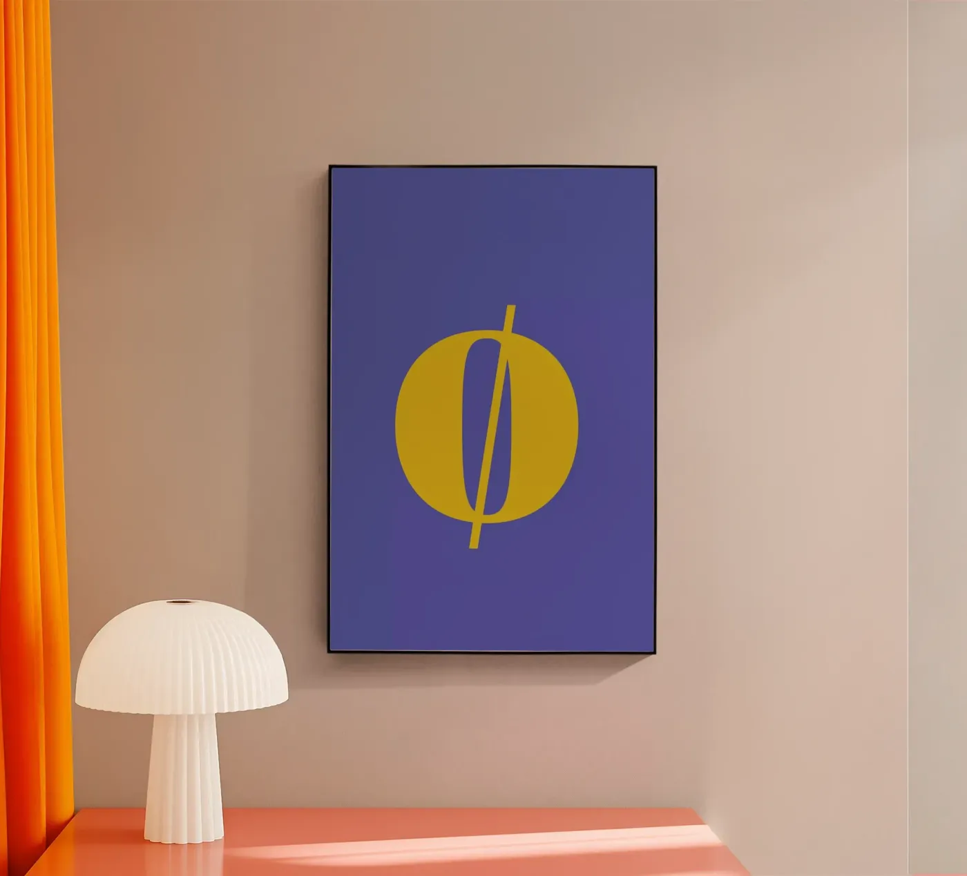 Blue Letter ø plexiglass da Studio One