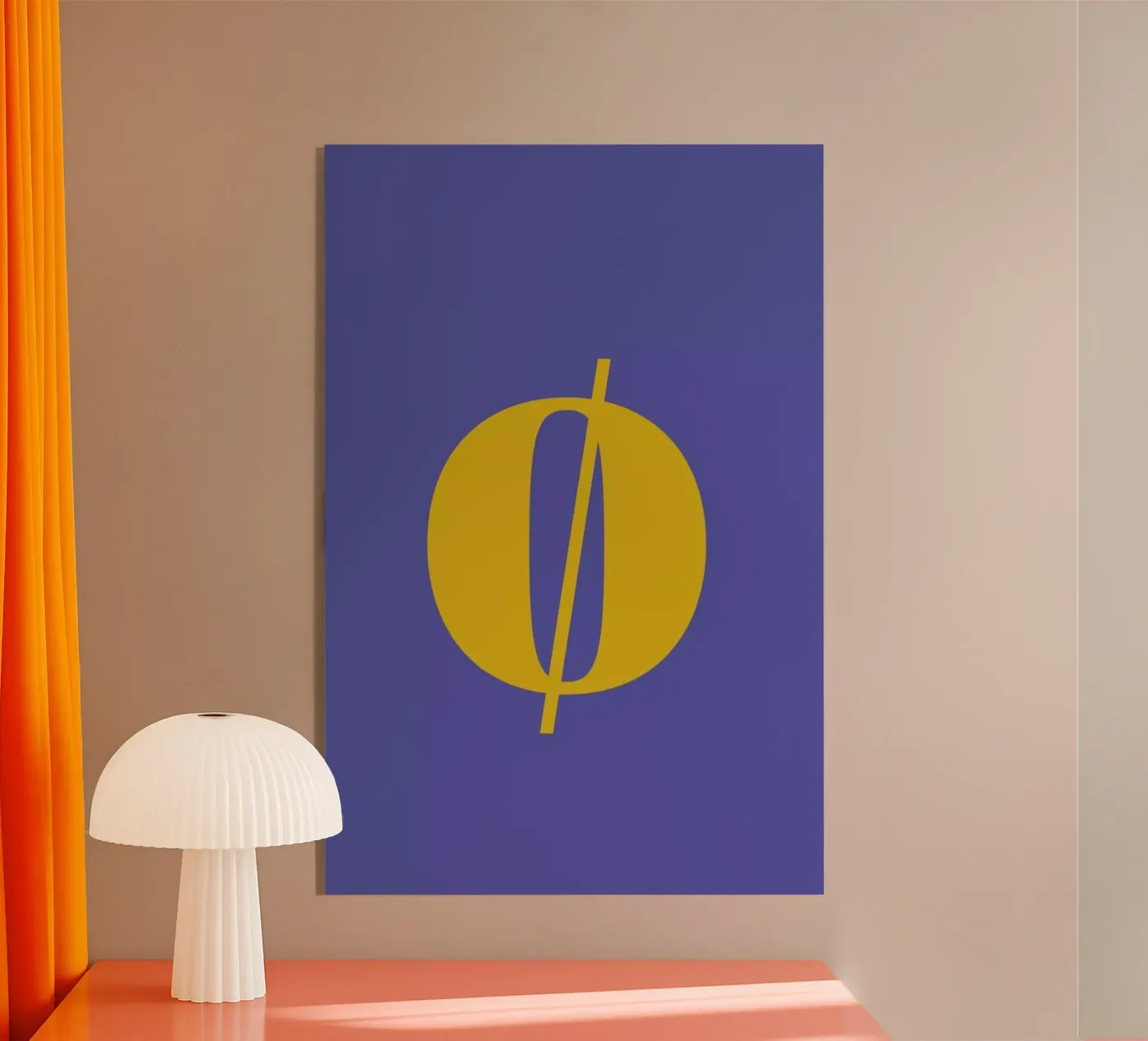 Blue Letter ø plexiglass da Studio One