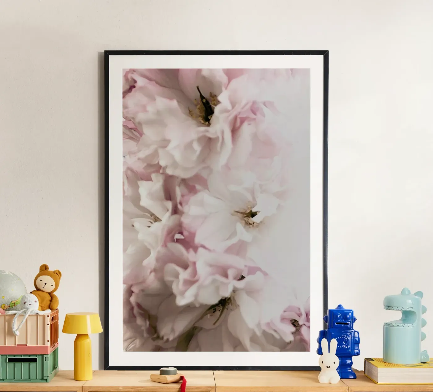 Pink Flowers poster da Victoria Frost