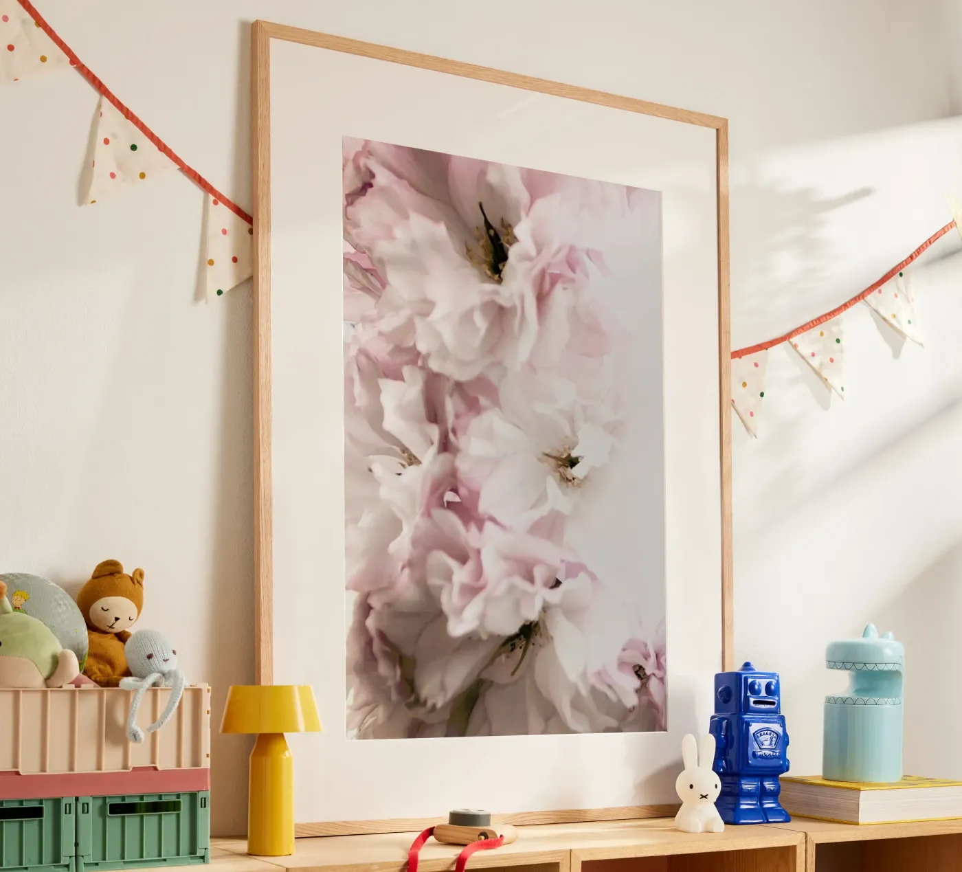 Pink Flowers poster da Victoria Frost