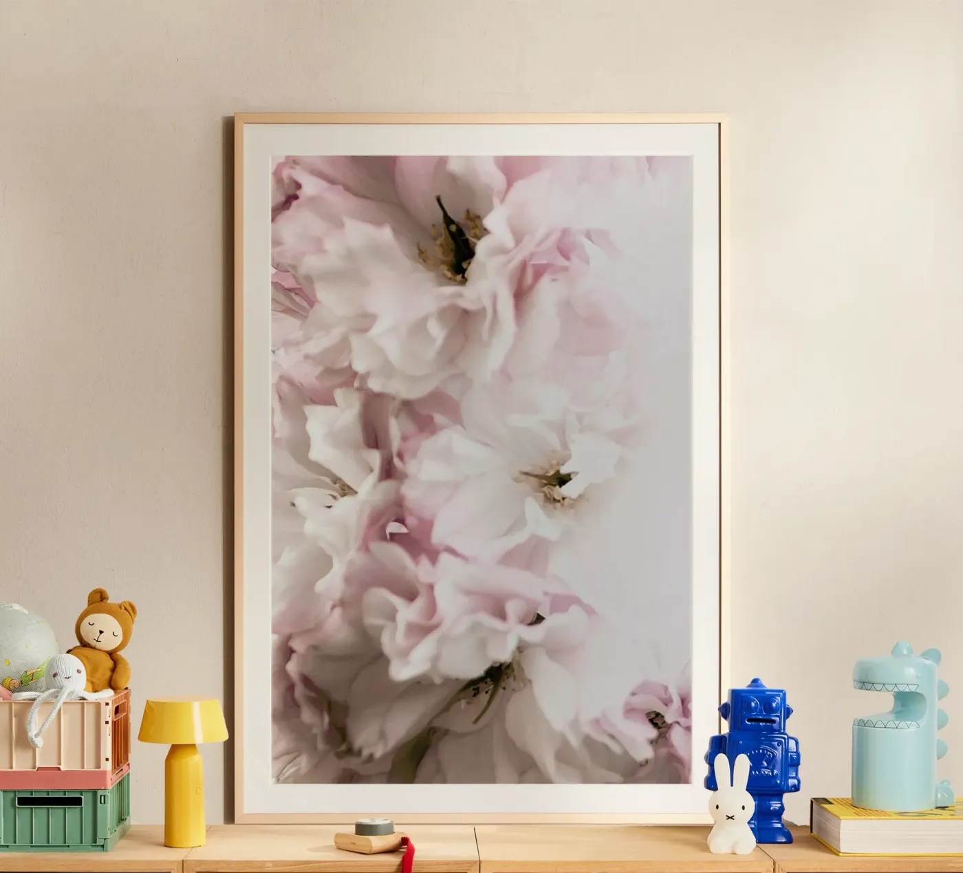 Pink Flowers poster da Victoria Frost