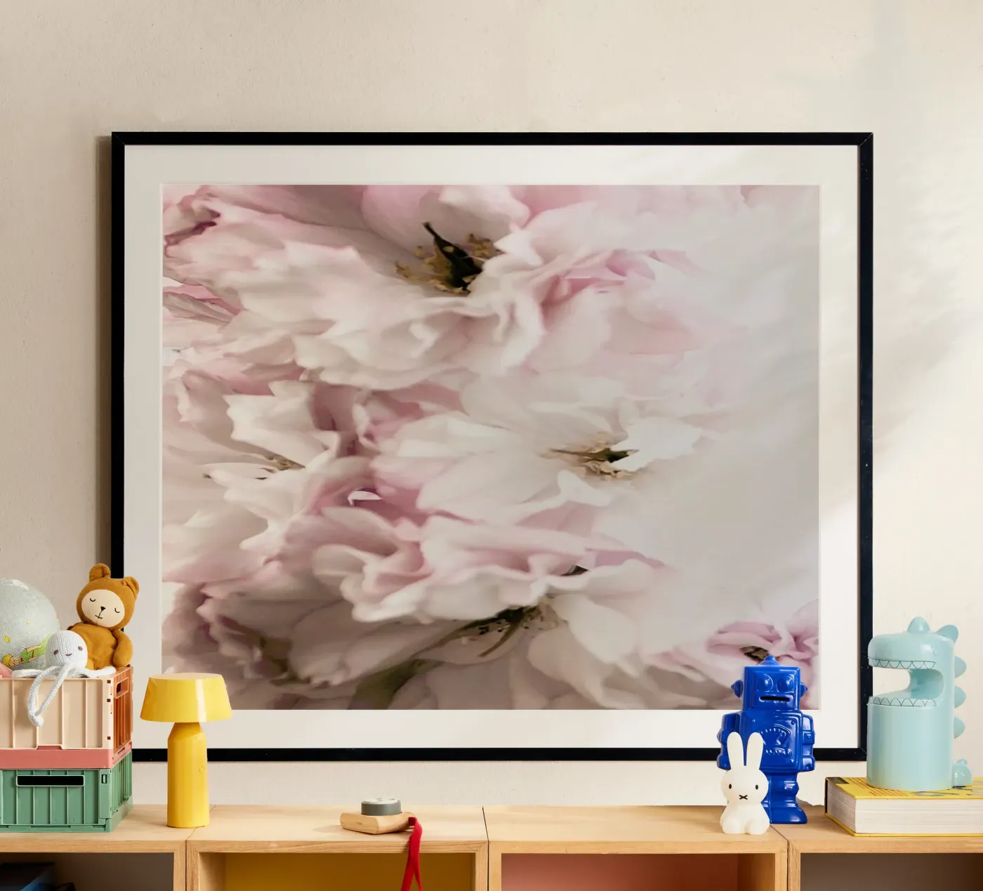 Pink Flowers poster da Victoria Frost