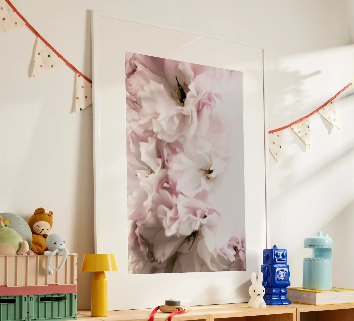 Pink Flowers poster da Victoria Frost