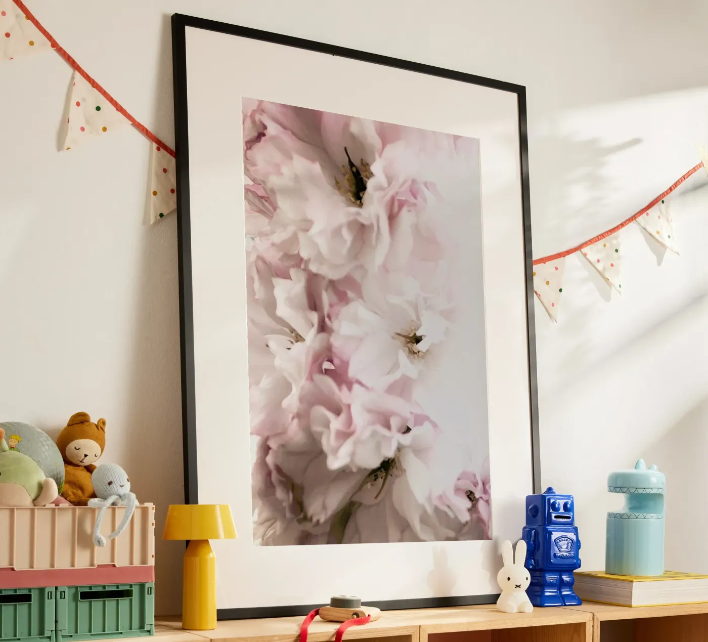 Pink Flowers poster da Victoria Frost