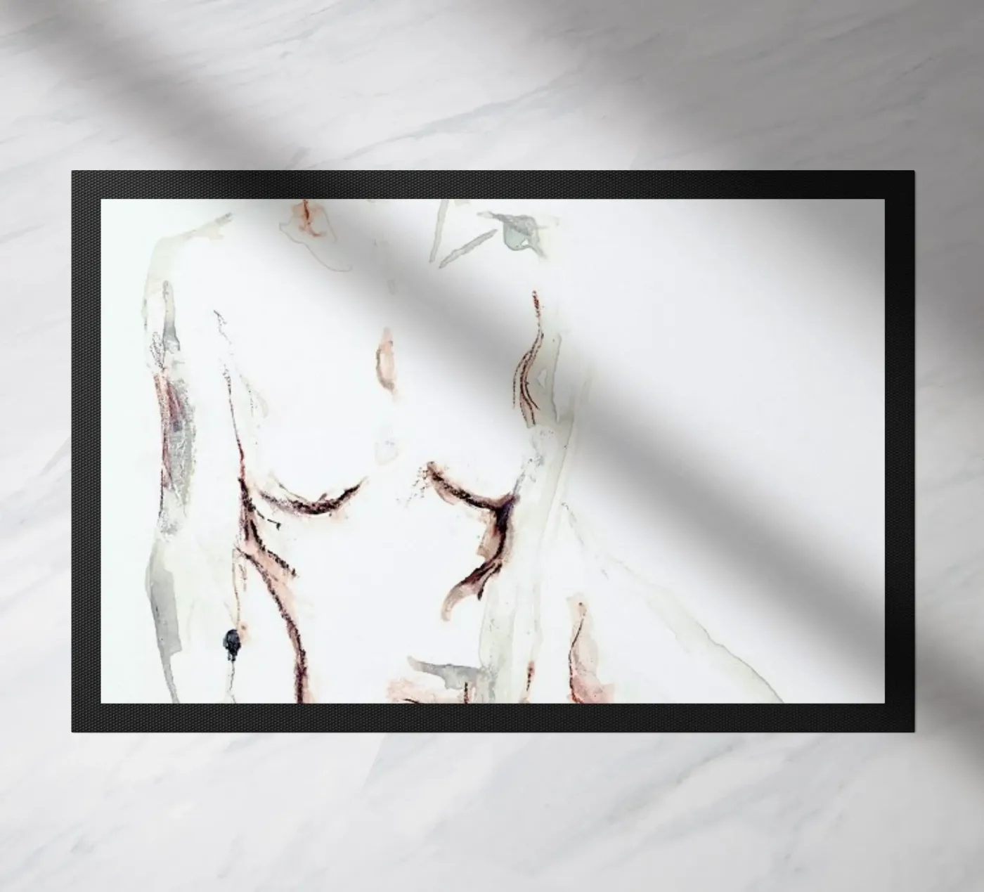 NUDE 6 doormat by Céleste Hollak