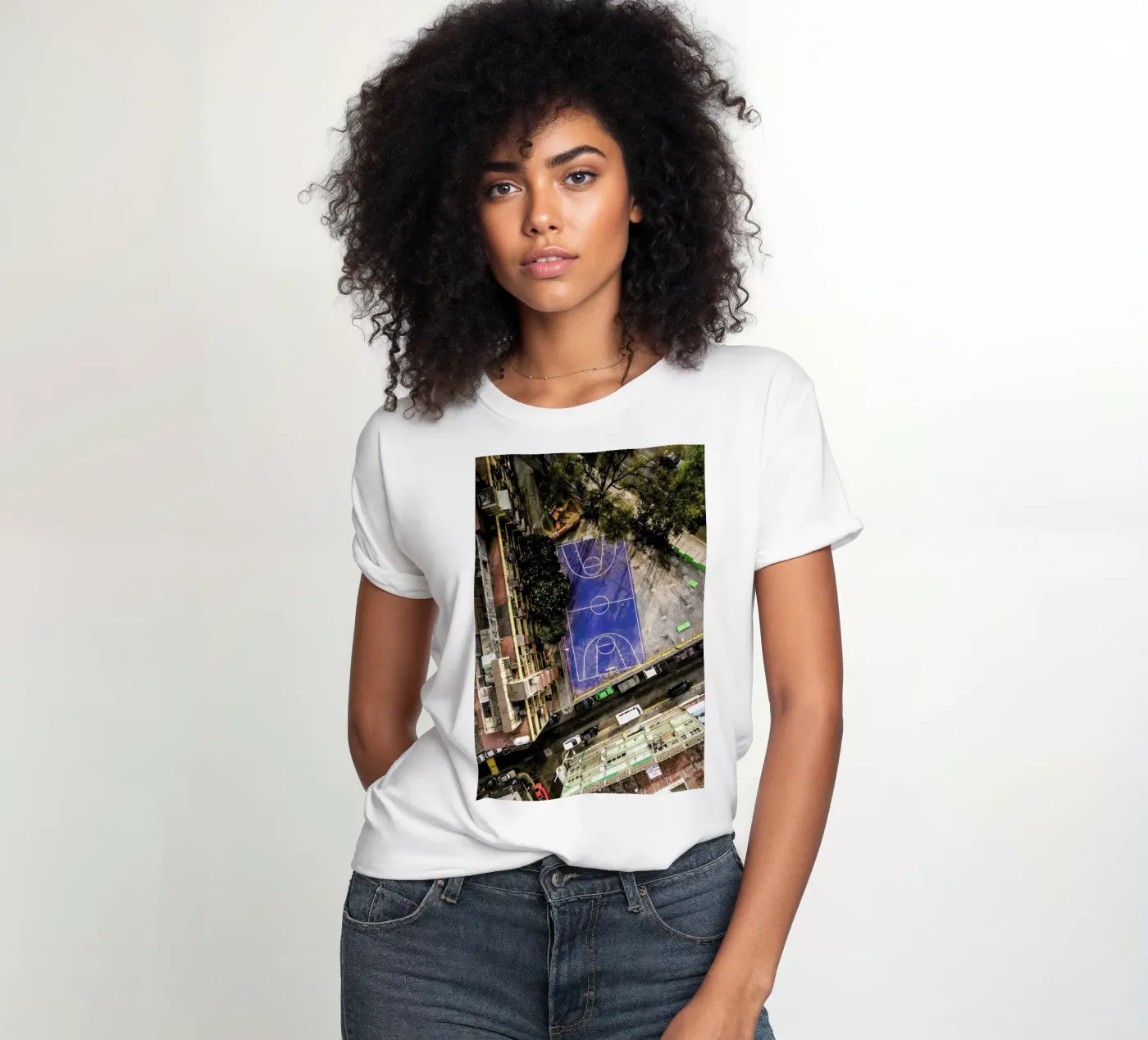 Triangle t-shirt da donna da ROBERTO H