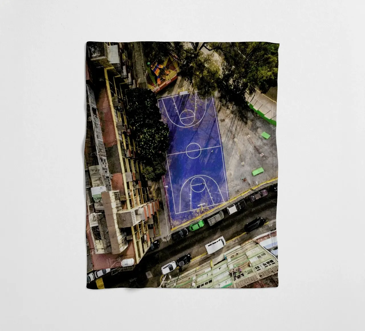 Triangle Fleecedecke von ROBERTO H