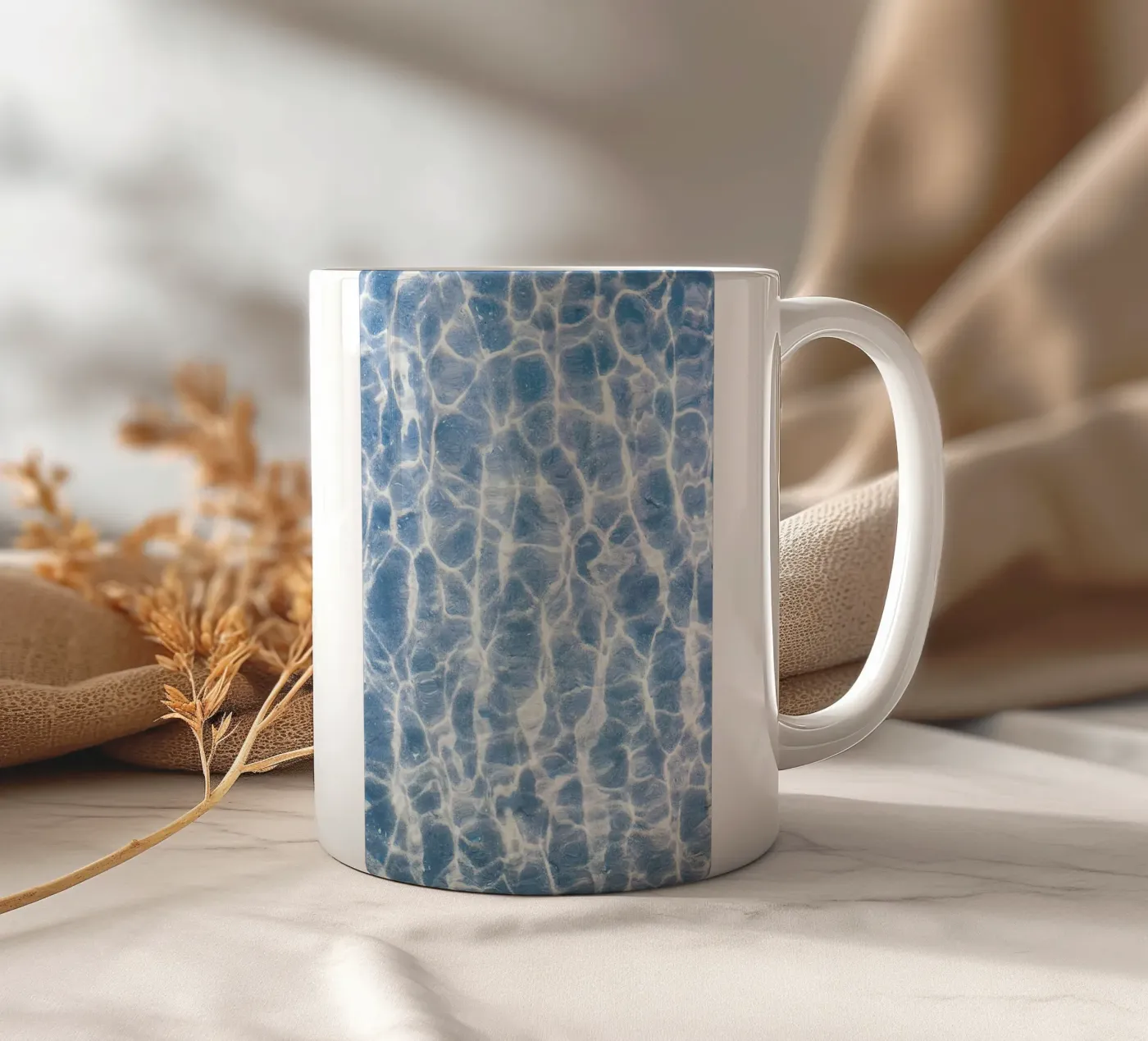 Ripples ceramic mug by Victoria Frost