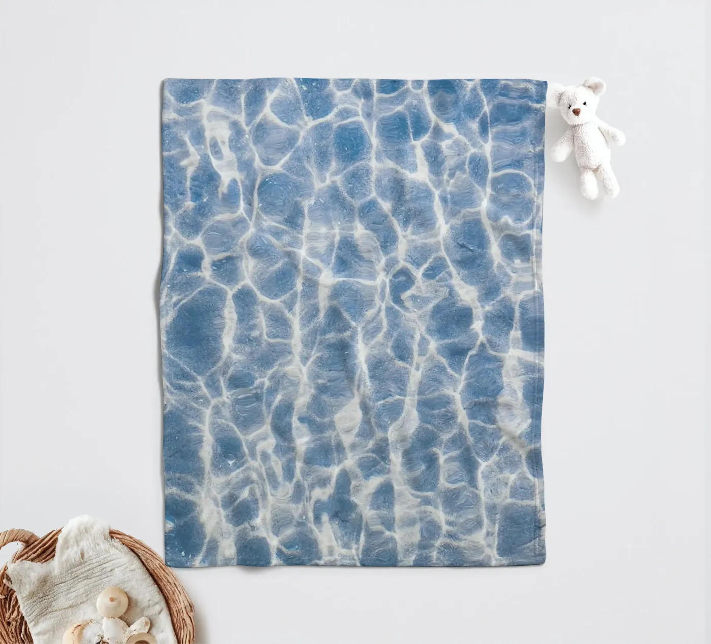 Ripples Fleecedecke von Victoria Frost