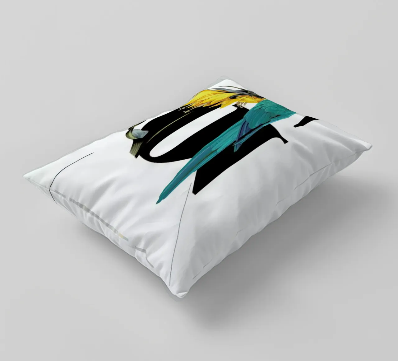 Botanical Alphabet - G decorative cushion by Froilein Juno